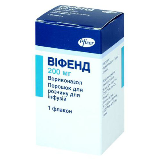 Вифенд порошок для раствора для инфузий 200 мг №1